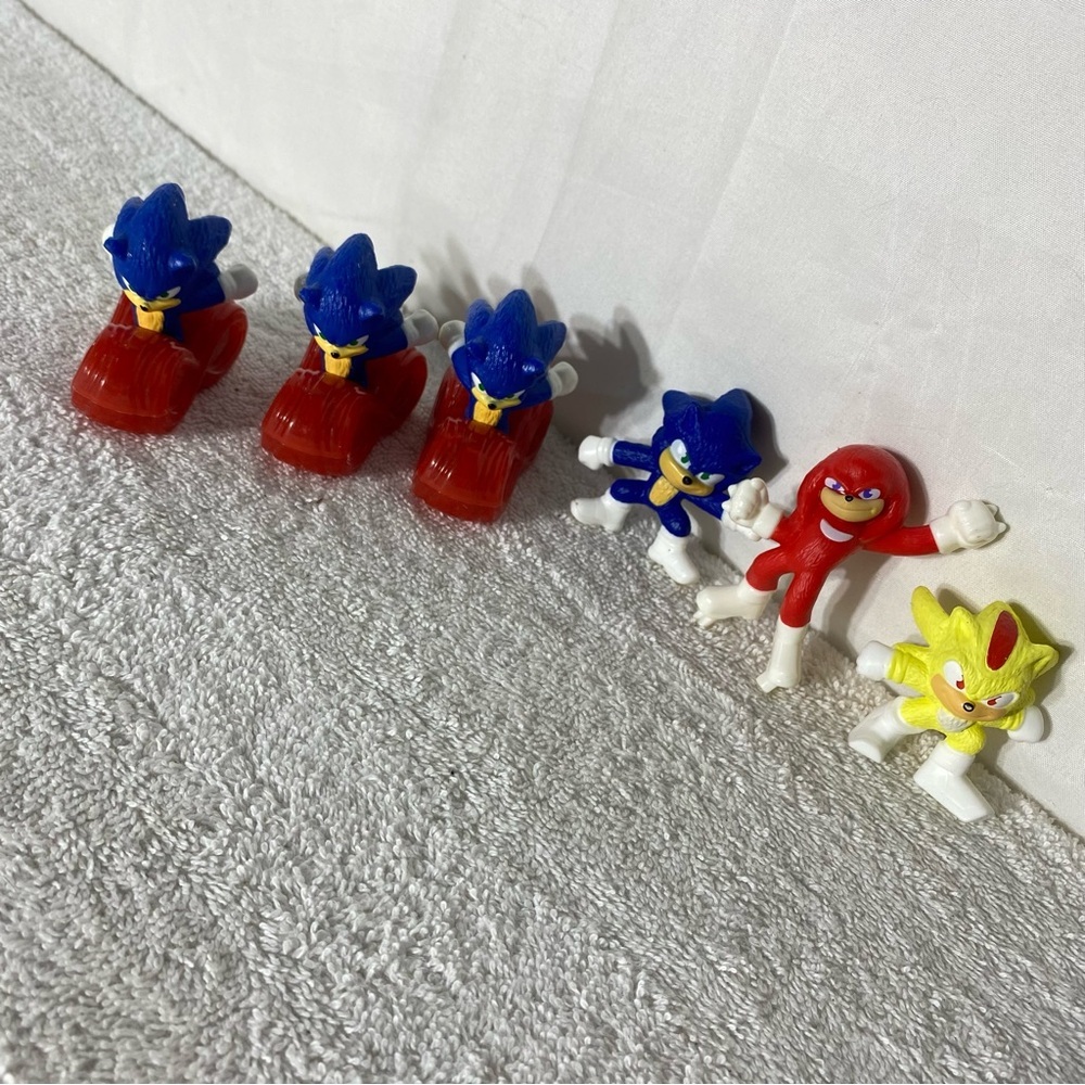 5/$35 Sonic The Hedgehog 2 Happy Meal Toys 2021 x6